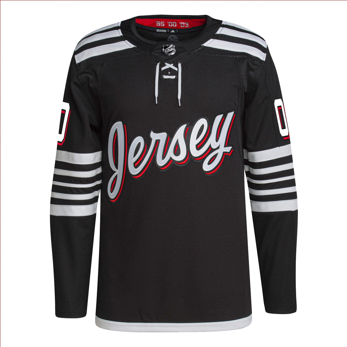 New Jersey Devils adidas Alternate 2021/22 Primegreen Authentic Custom Jersey - Black adidas