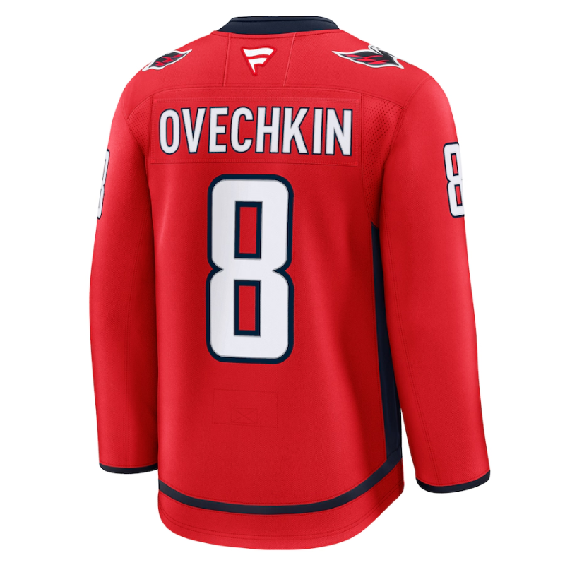 Alexander Ovechkin Washington Capitals Fanatics Home Premium Jersey - Red Fanatics