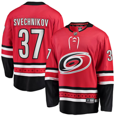 Andrei Svechnikov Carolina Hurricanes Alternate Breakaway Player Jersey - Red