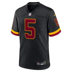 Jayden Daniels Washington Commanders Alternate Hail Raiser Jersey - Black