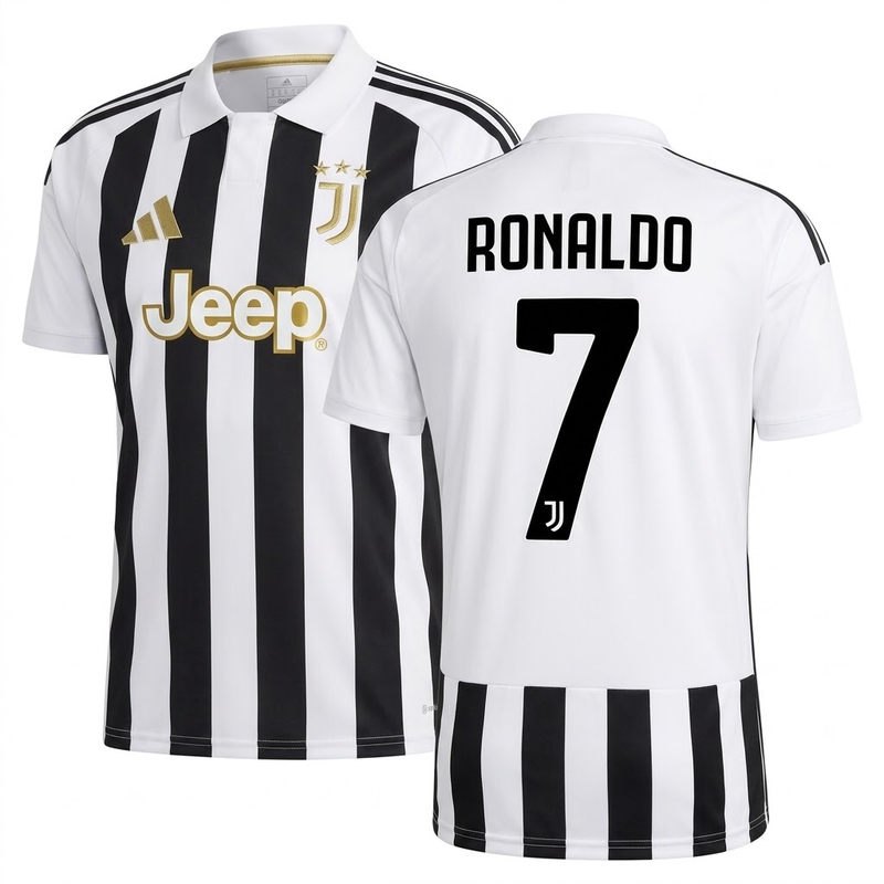 Juventus 2026/27 Home Jersey - White (C. Ronaldo)