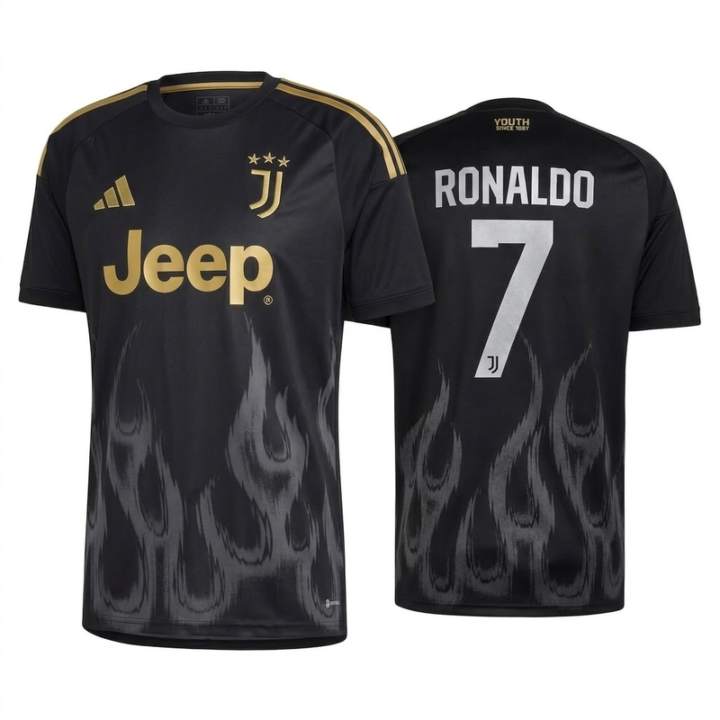 Juventus 2026/27 Third Jersey - Black (C. RONALDO 7)