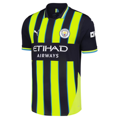 Kevin De Bruyne Manchester City 2024/25 Away Player Jersey - Navy