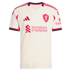 Liverpool adidas 2025/26 Away Jersey - White Adidas