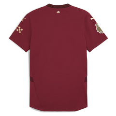 Manchester City Puma 2024/25 Third Authentic Jersey - Burgundy Puma
