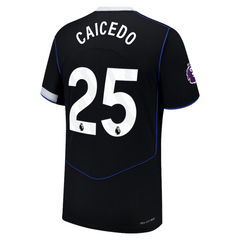 Moisés Caicedo Chelsea Nike 2025/26 Third Authentic Player Jersey - Black Nike
