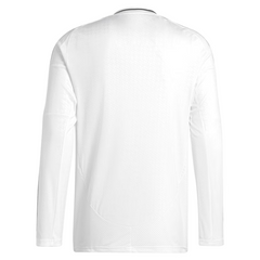 Real Madrid adidas 2024/25 Home Long Sleeve Jersey - White Adidas