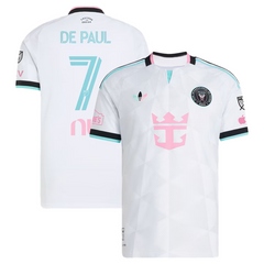Rodrigo De Paul Inter Miami CF White 2026 Third On-Field Jersey