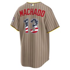 San Diego Padres Manny Machado Sand USA Stadium Jersey