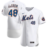 Jacob deGrom New York Mets Nike Home Authentic Player Jersey - White Nike