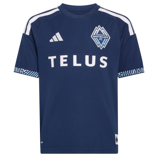 Adidas Brian White Vancouver Whitecaps FC Youth Coastal Replica Jersey