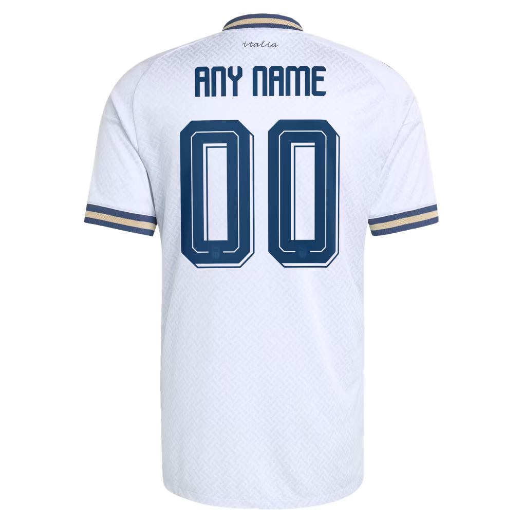 adidas Italy National Team 2026 Away Authentic Custom Jersey