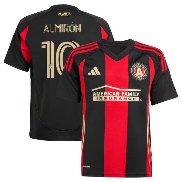 adidas Miguel Almiron Atlanta United FC 2025 Youth Replica Jersey