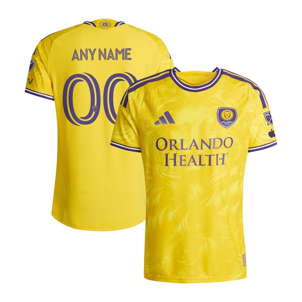 Adidas Orlando City SC 2026 Sunken Treasure Authentic Patch Custom Jersey
