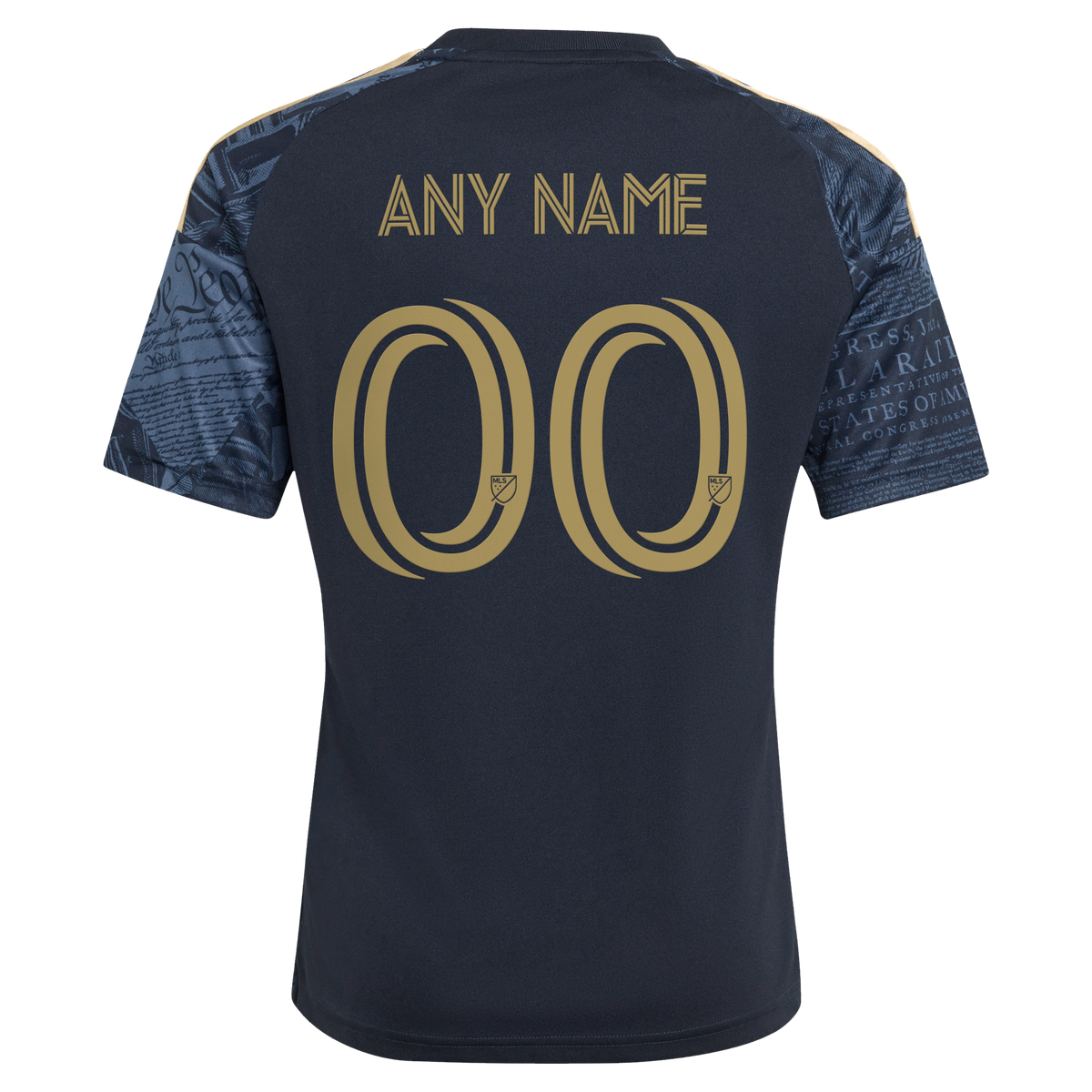 Adidas Philadelphia Union Youth 2026 1776 Kit Replica Custom Jersey