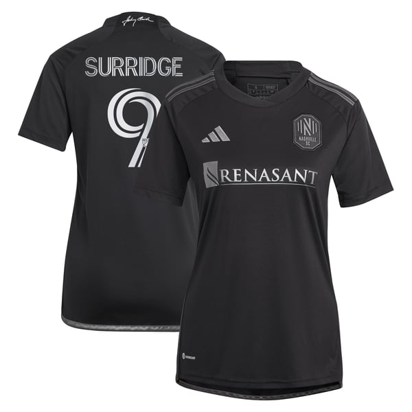 Adidas Sam Surridge Nashville SC 2023 Man In Black Replica Jersey