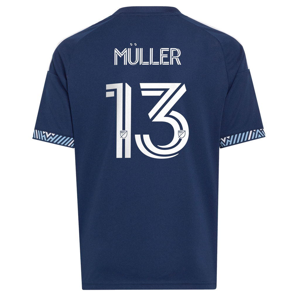 Adidas Thomas Müller Vancouver Whitecaps FC 2026 Coastal Replica Jersey