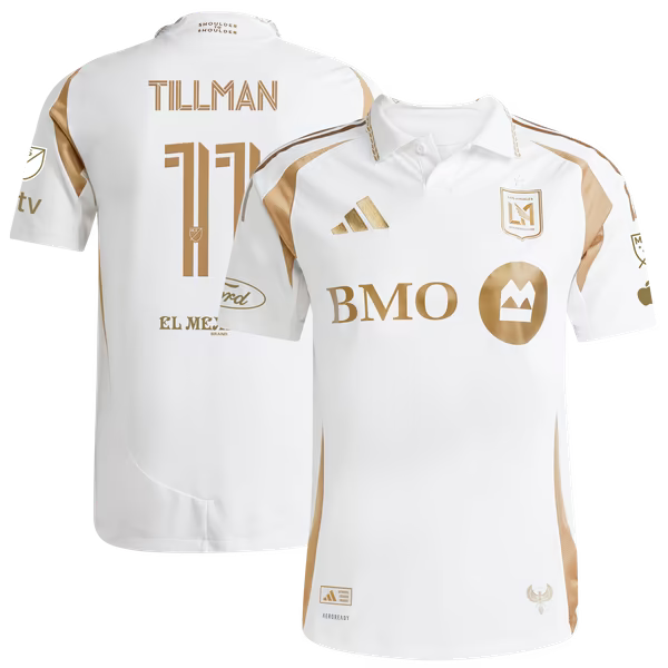 adidas Timothy Tillman LAFC 2025 Secondary Authentic Jersey