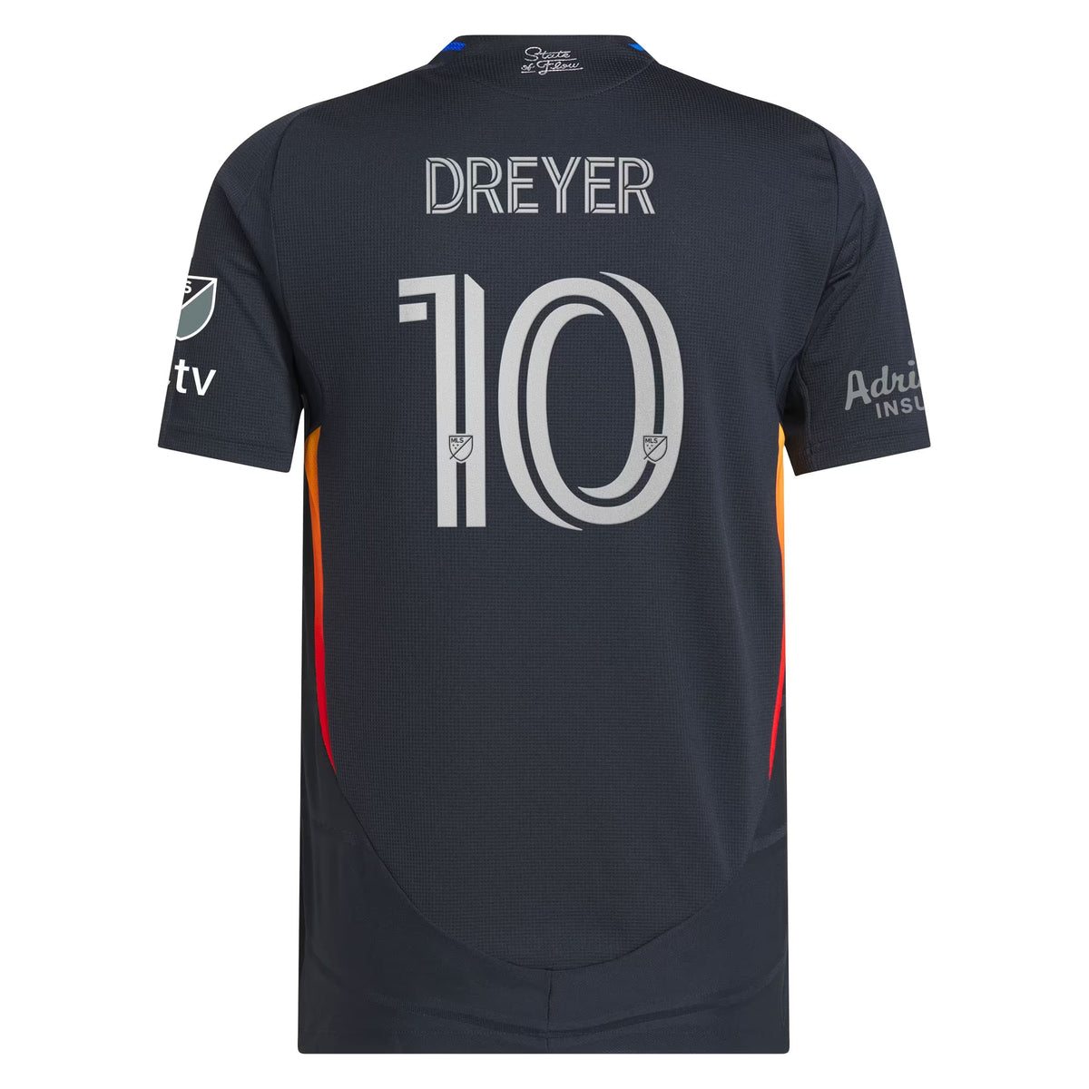 adidas Anders Dreyer San Diego FC 2025 State Of Flow Authentic Jersey