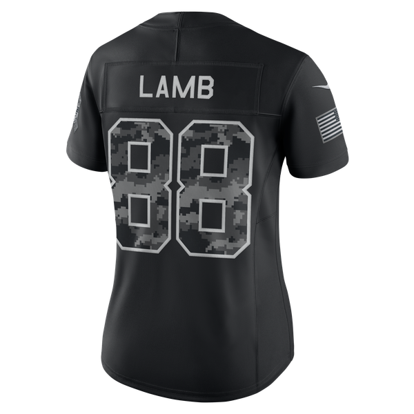 CeeDee Lamb Dallas Cowboys Nike Women's 2026 Salute to Service Stitched Limited Jersey