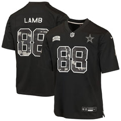 Nike CeeDee Lamb Dallas Cowboys Youth Salute to Service Game Jersey