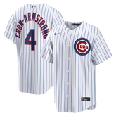 Chicago Cubs White Home Jersey (Pete Crow-Armstrong)