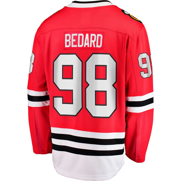 Fanatics Connor Bedard Chicago Blackhawks Home Breakaway Jersey