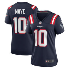 Nike Drake Maye New England Patriots Women's Player Game Jersey