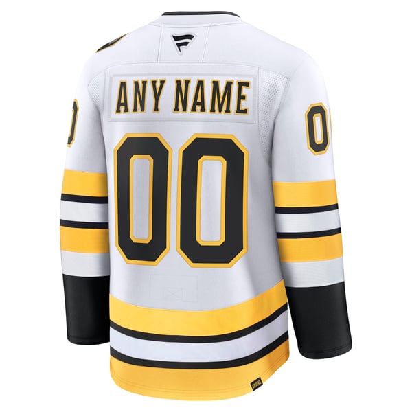 Fanatics Boston Bruins Away Premium Custom Jersey