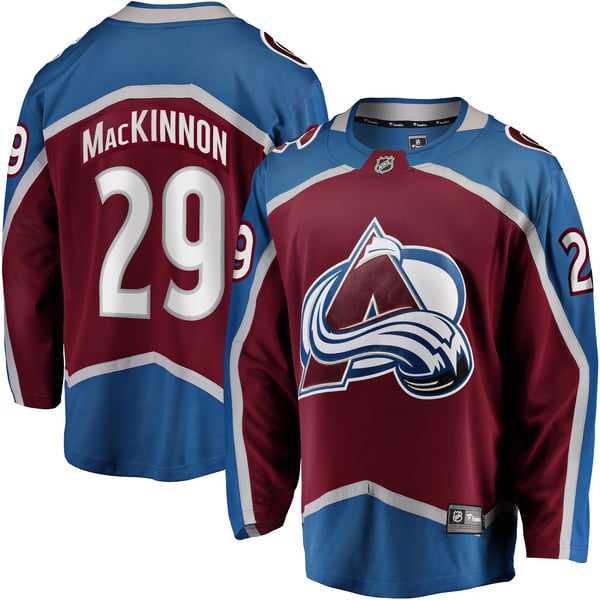 Fanatics Nathan MacKinnon Colorado Avalanche Home Breakaway Jersey