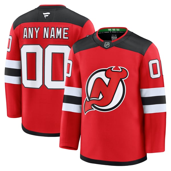 Fanatics New Jersey Devils Home Premium Custom Jersey