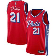 Jordan Brand Joel Embiid Philadelphia 76ers Unisex Swingman Jersey