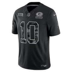 Jordan Love Green Bay Packers Nike 2026 Salute to Service Stitched Limited Jersey