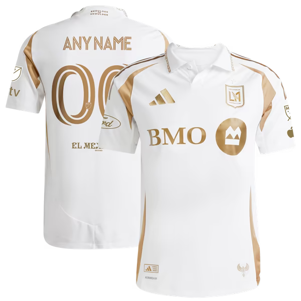 adidas LAFC 2025 Secondary Authentic Custom Jersey