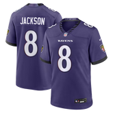 Nike Lamar Jackson Baltimore Ravens Game Jersey