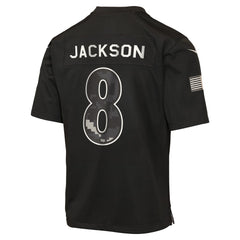 Nike Lamar Jackson Baltimore Ravens Youth Salute to Service Game Jersey