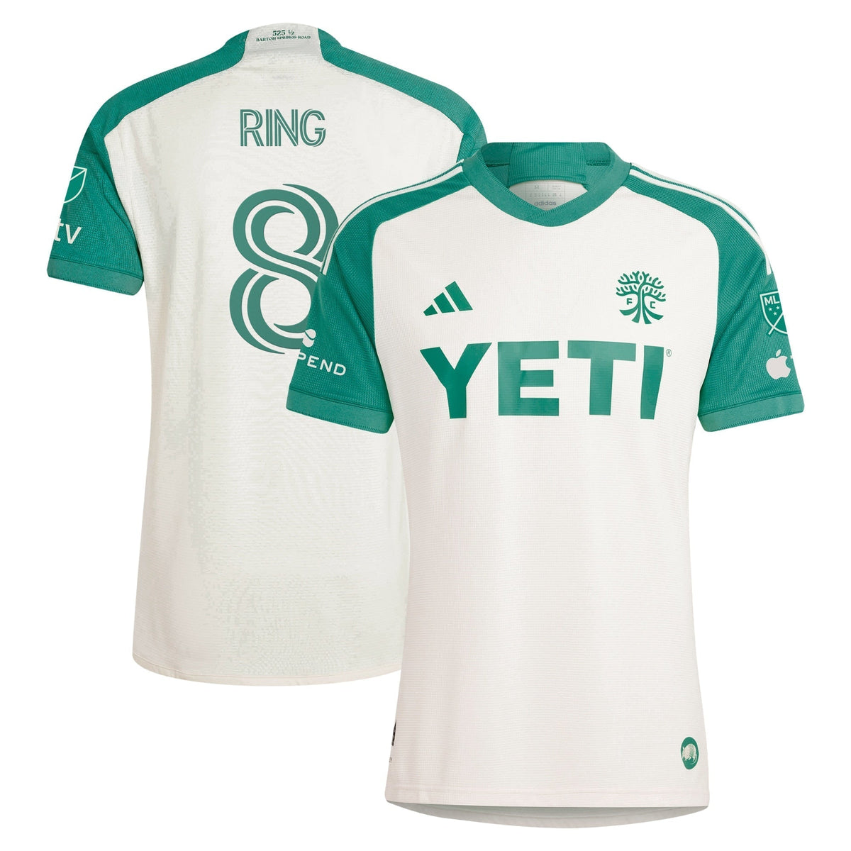 Alexander Ring Austin FC adidas 2024 The Armadillo Kit Authentic Player Jersey – Tan adidas