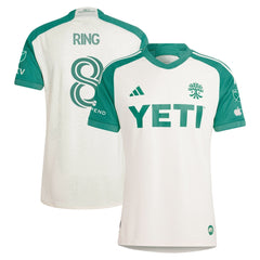 Alexander Ring Austin FC adidas 2024 The Armadillo Kit Authentic Player Jersey – Tan adidas