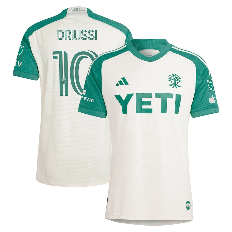 Sebastián Driussi Austin FC adidas 2024 The Armadillo Kit Authentic Player Jersey – Tan adidas
