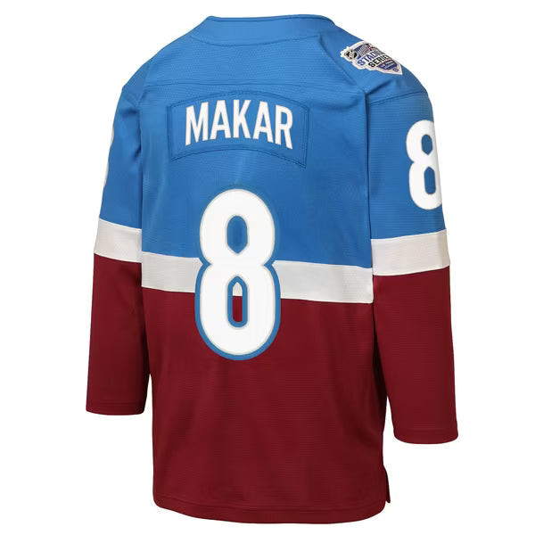 Mitchell & Ness Cale Makar Colorado Avalanche Youth Power Play Jersey