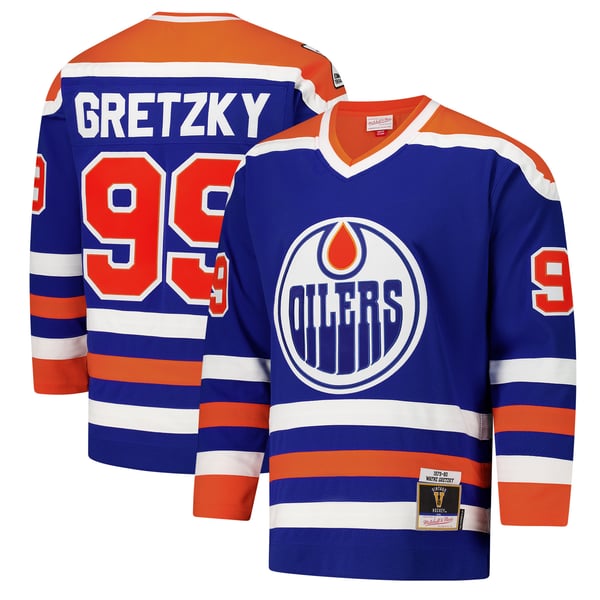 Mitchell & Ness Wayne Gretzky Edmonton Oilers 1979-80 Power Play Jersey