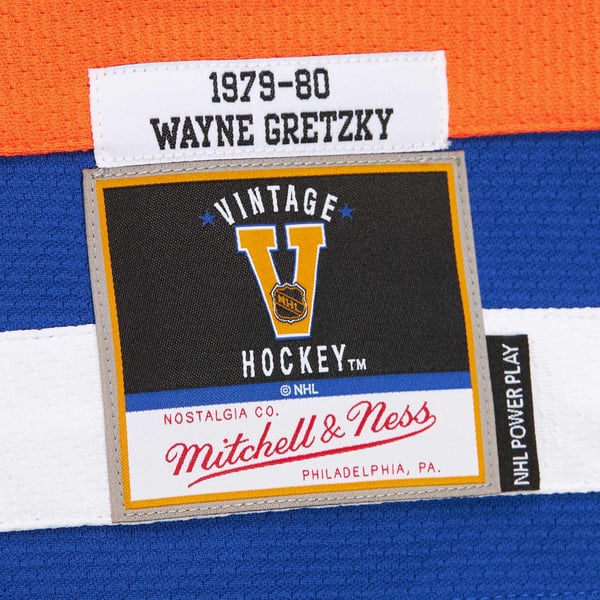 Mitchell & Ness Wayne Gretzky Edmonton Oilers 1979-80 Power Play Jersey