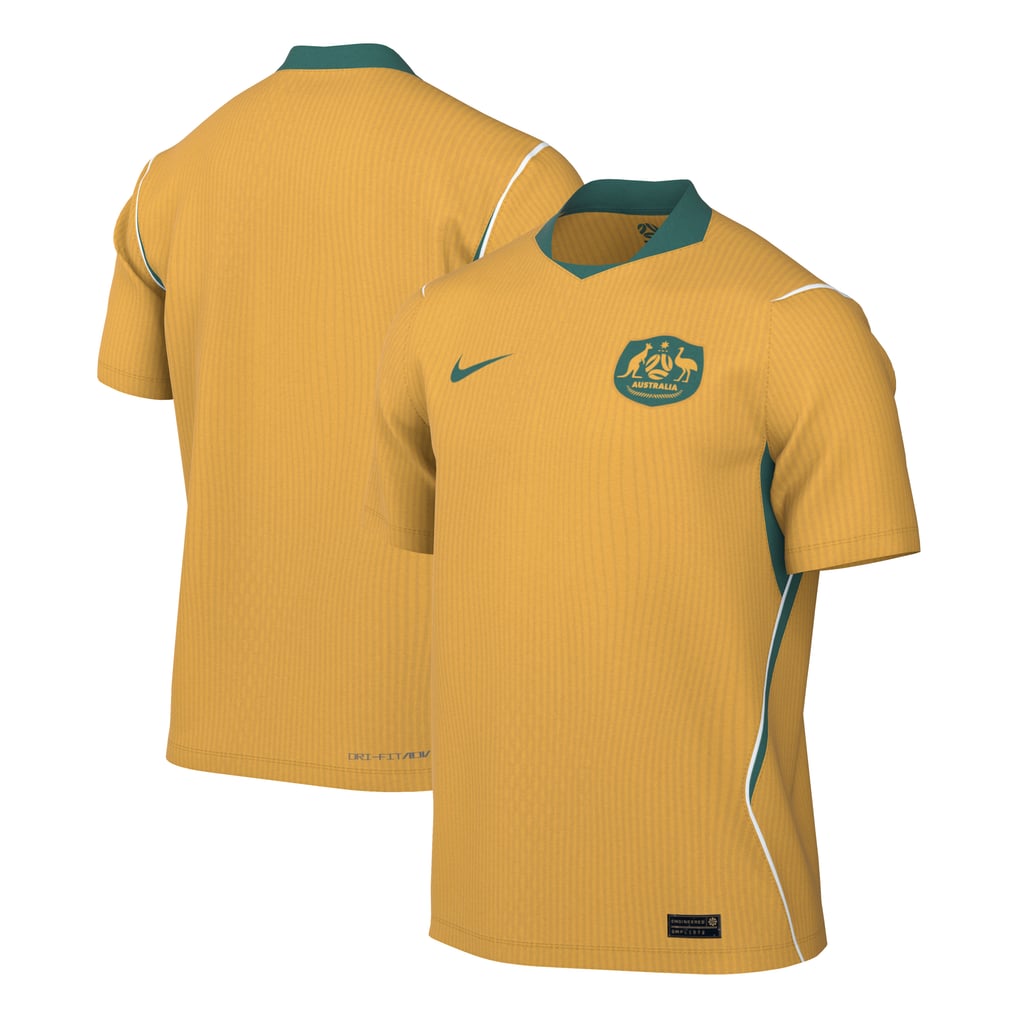 Nike Australia National Team 2026 Home Match Authentic Jersey