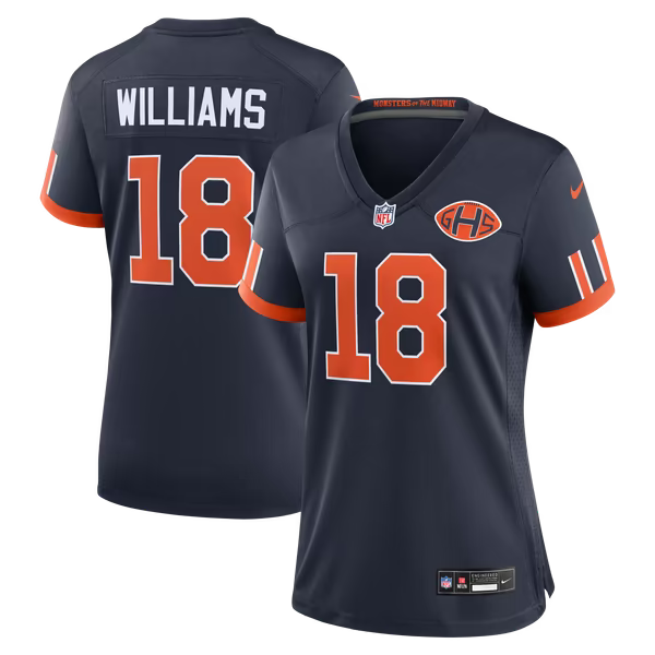 Nike Caleb Williams Chicago Bears 2026 Rivalries Game Jersey