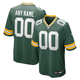 Nike Green Bay Packers Custom Game Jersey