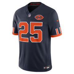 Nike Kyle Monangai Chicago Bears Rivalries Limited Jersey Navy