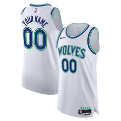 Nike Minnesota Timberwolves Association Edition Authentic Custom Jersey