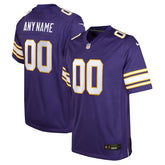 Nike Minnesota Vikings Youth Classic Custom Game Jersey