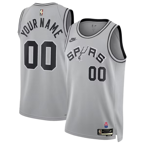 Nike San Antonio Spurs Classic Edition Custom Swingman Jersey
