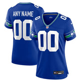 Nike Seattle Seahawks Women's Throwback Custom Jersey